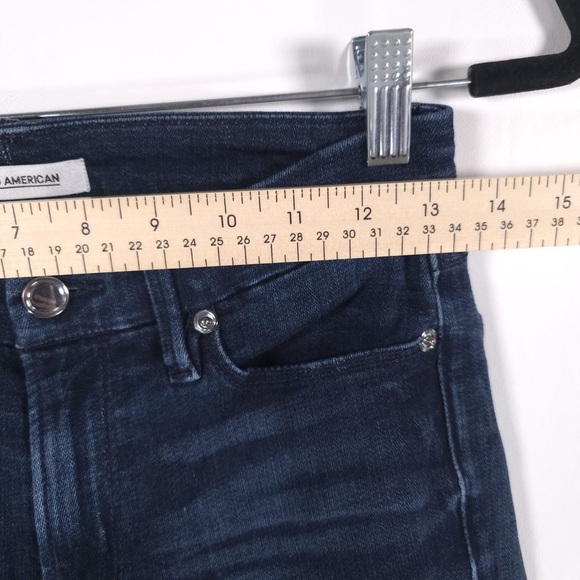 GOOD AMERICAN USA🇺🇸MADE Good Waist Skinny Jeans GAGWC103 Size 6/28 - Picture 6 of 11